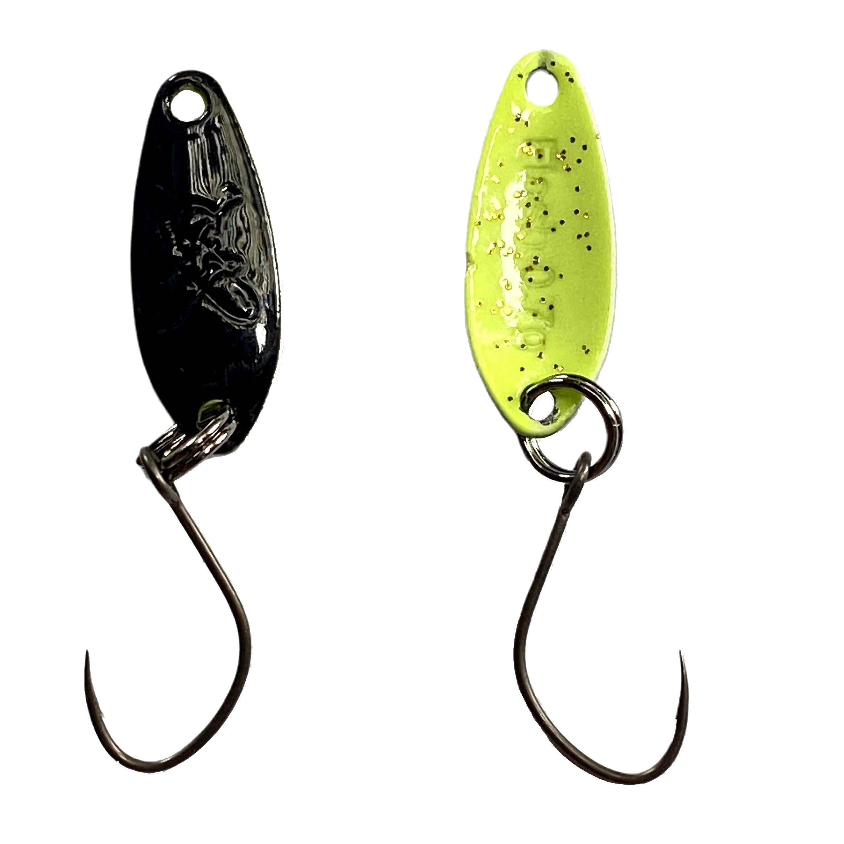 Forellenspoon Flash mit 0,7 Gramm, Farbe 17 (Glow in the dark)