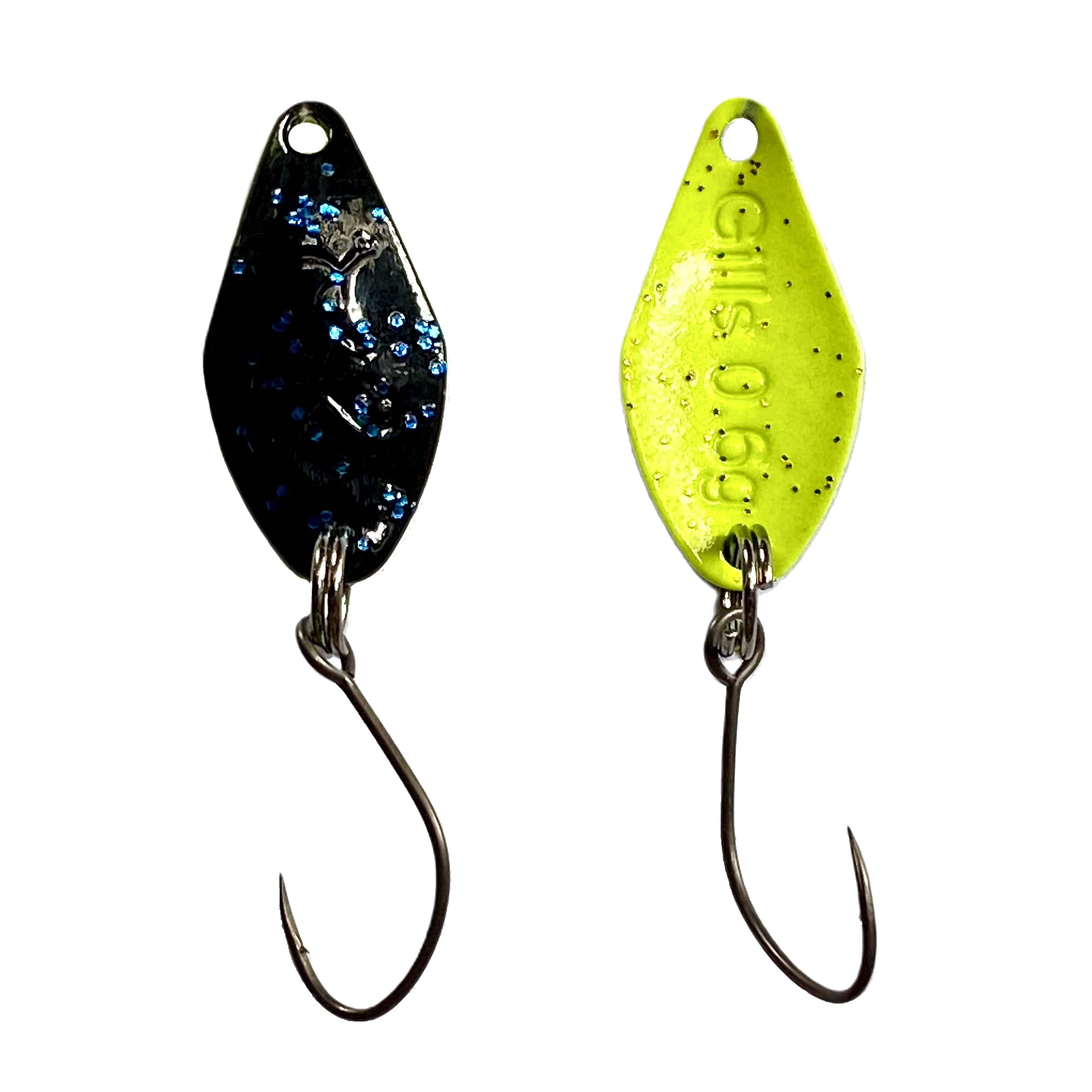 Forellenspoon Gills mit 0,6 Gramm, Farbe 17 (Glow in the dark)