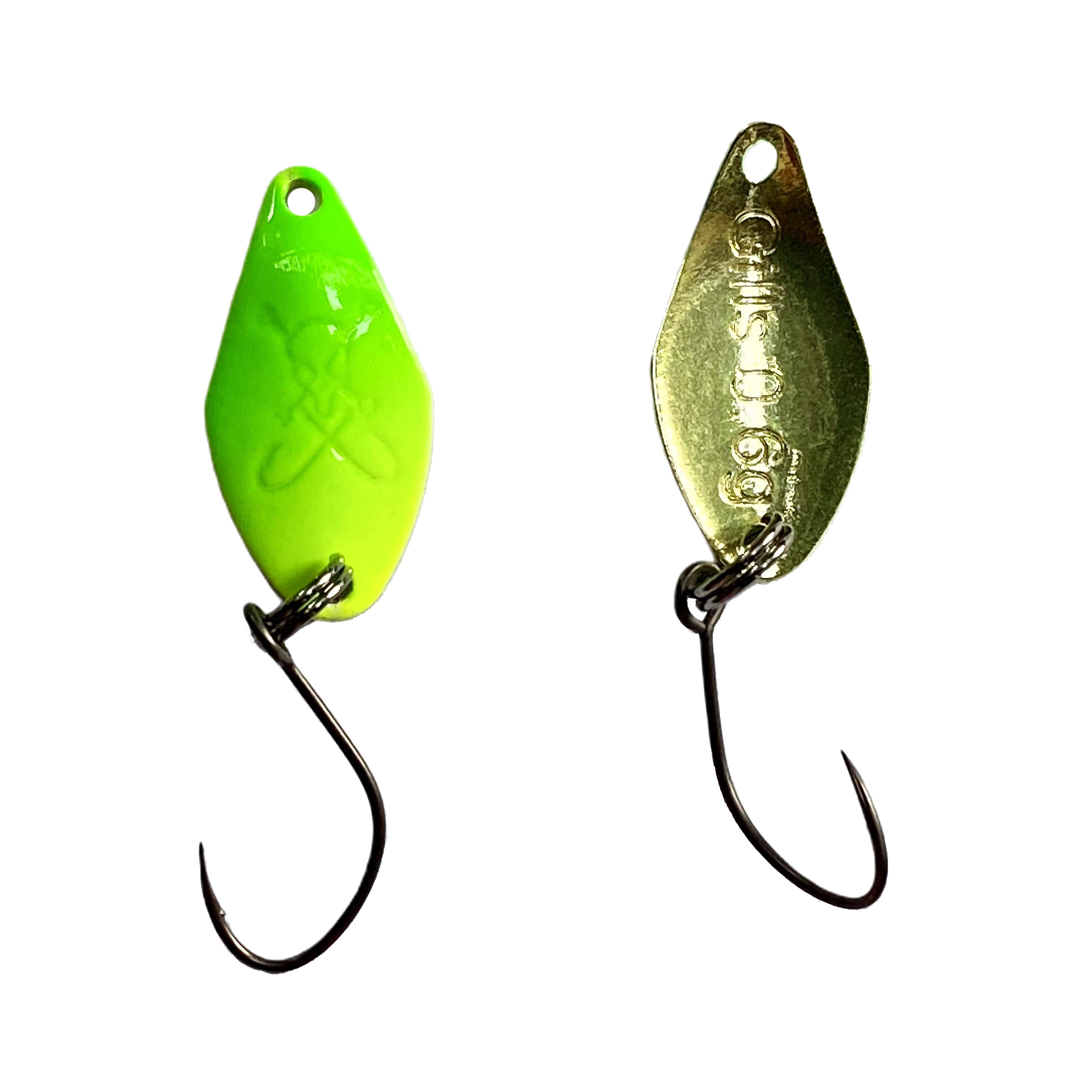 Forellenspoon Gills mit 0,6 Gramm, Farbe 18 (Glow in the dark)