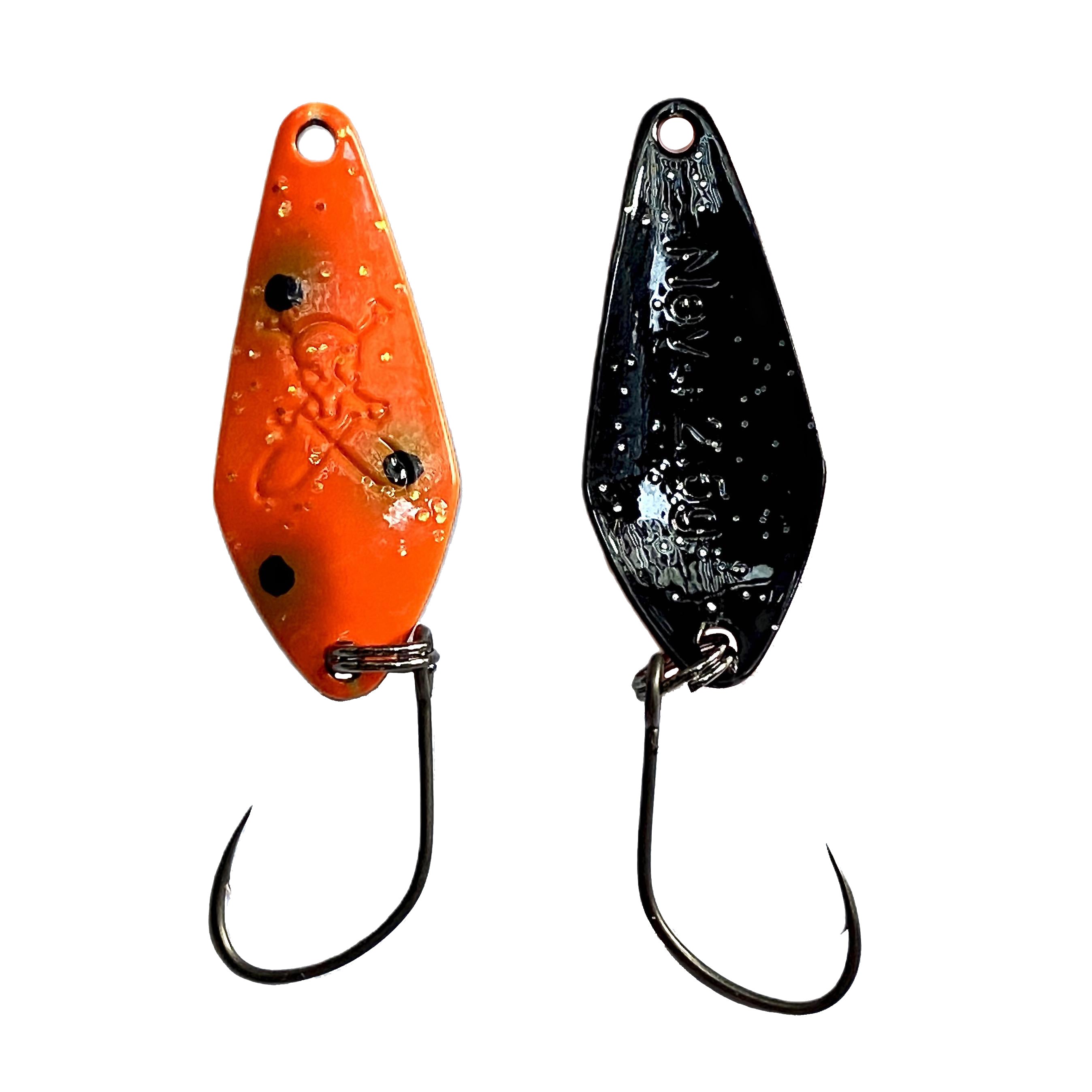 Forellenspoon Neva mit 2,5 Gramm, Farbe 19 (Glow in the dark)