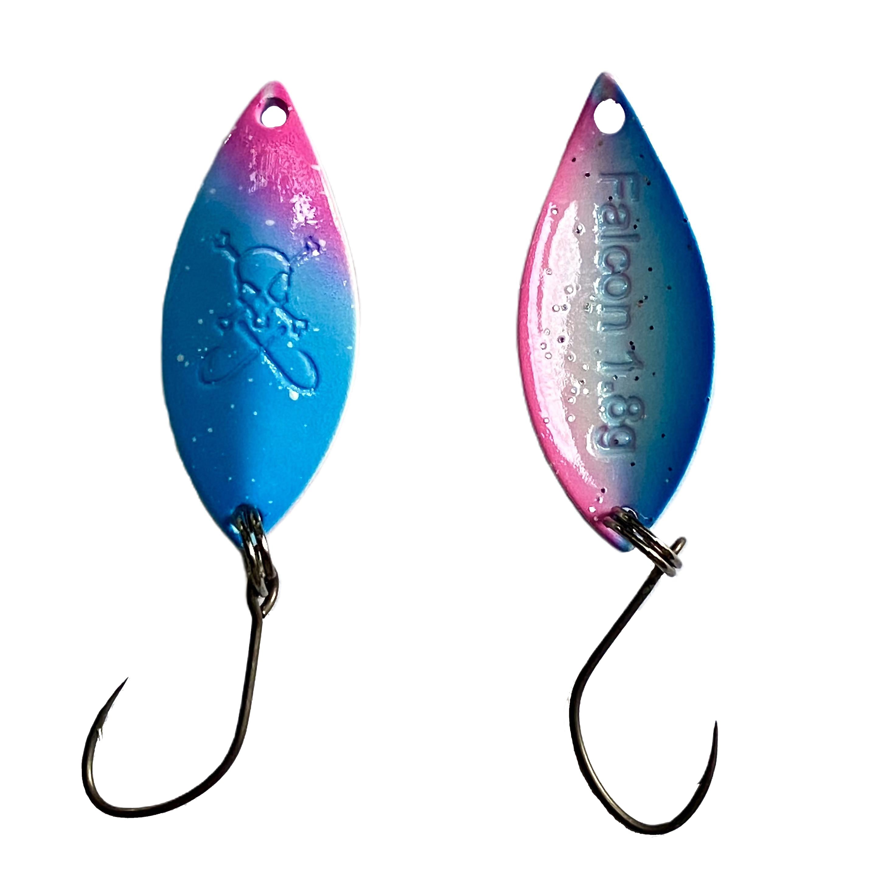 Forellenspoon Falcon mit 1,8 Gramm, Farbe 20 (Glow in the dark)