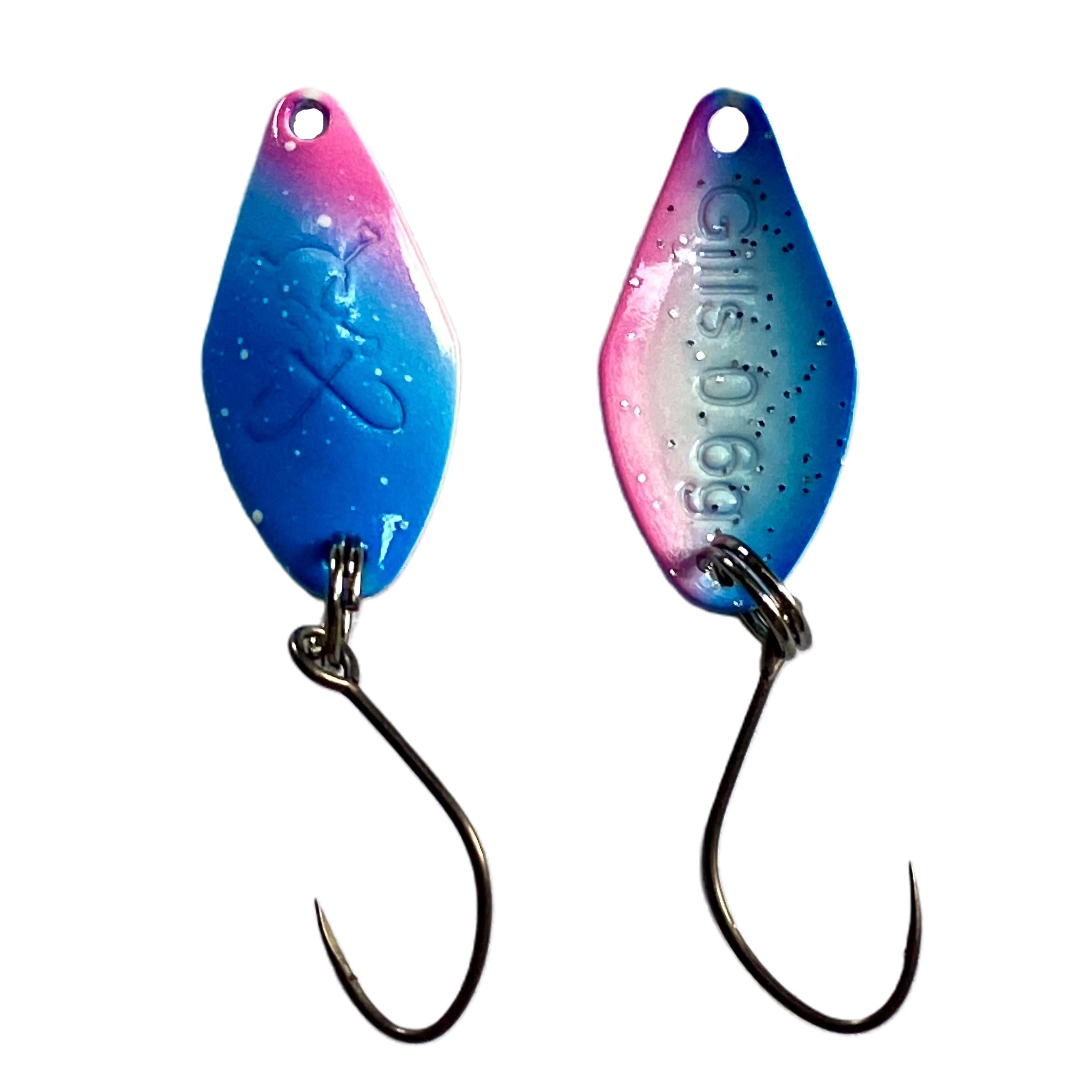 Forellenspoon Gills mit 0,6 Gramm, Farbe 20 (Glow in the dark)