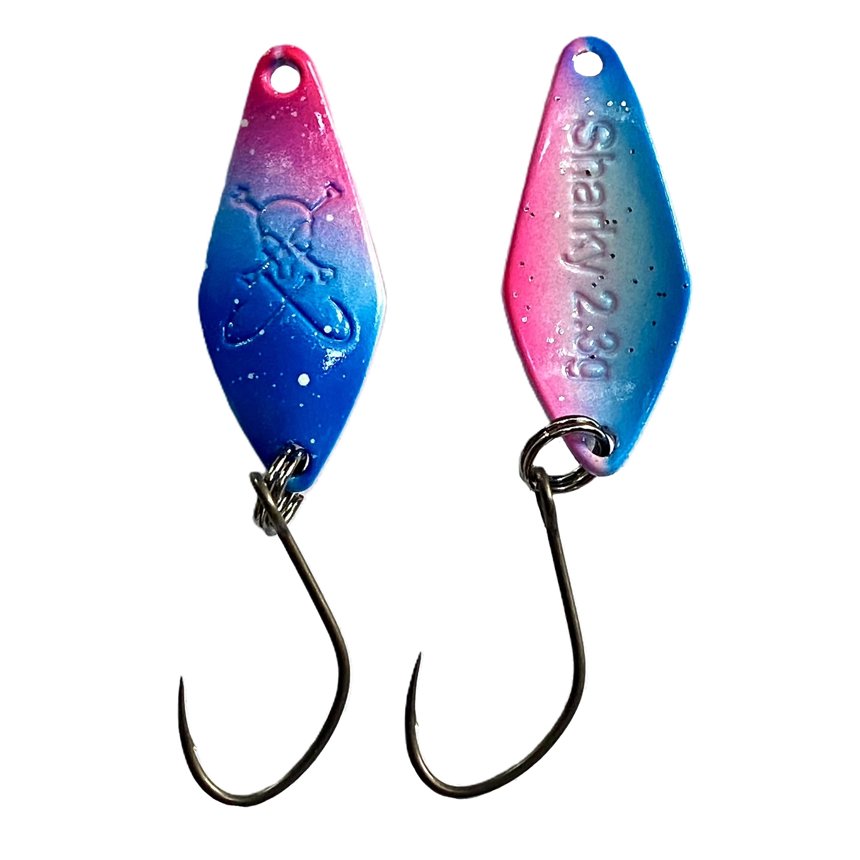 Forellenspoon Sharky mit 2,3 Gramm, Farbe 20 (Glow in the dark)