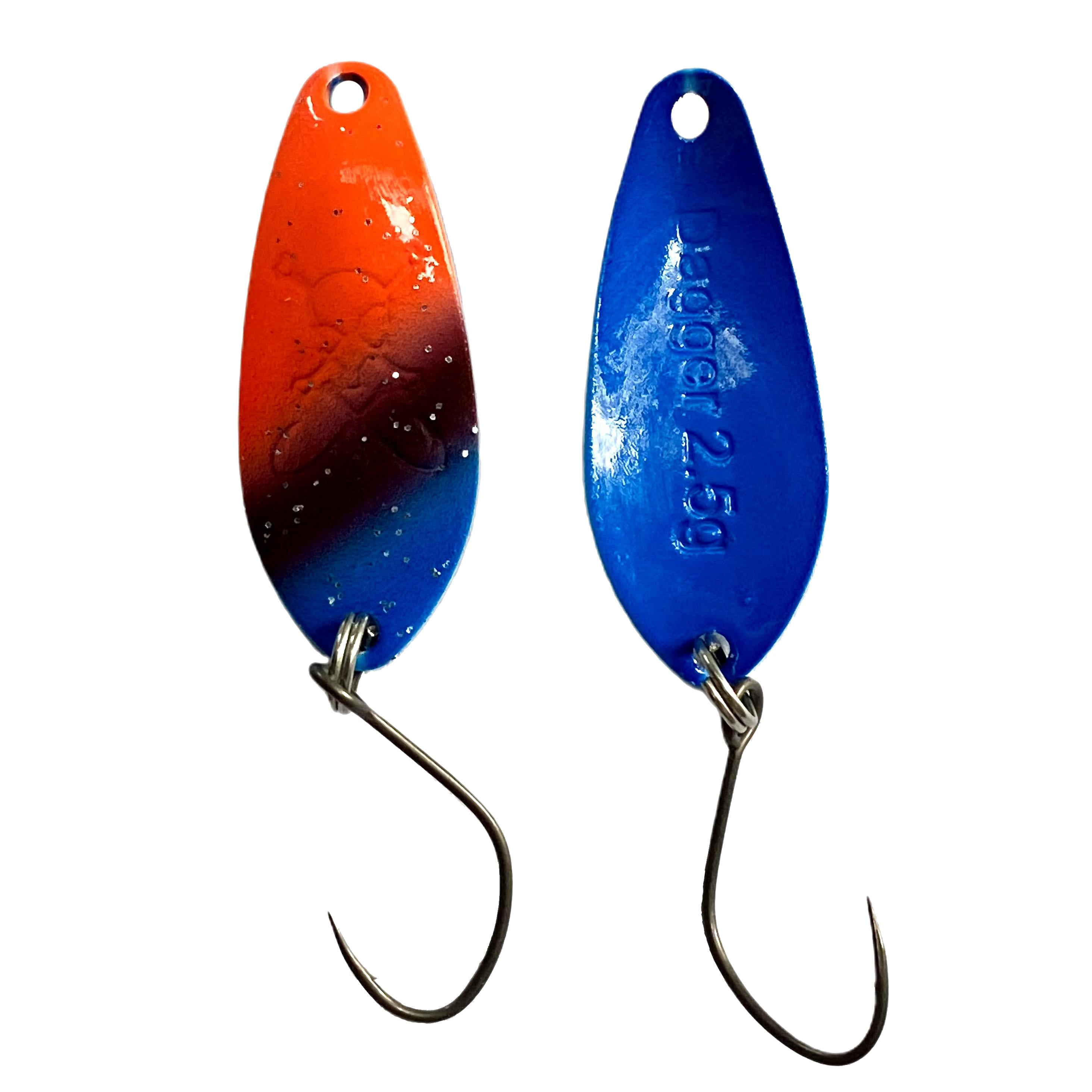 Forellenspoon Dagger mit 2,5 Gramm, Farbe 21 (Glow in the dark)