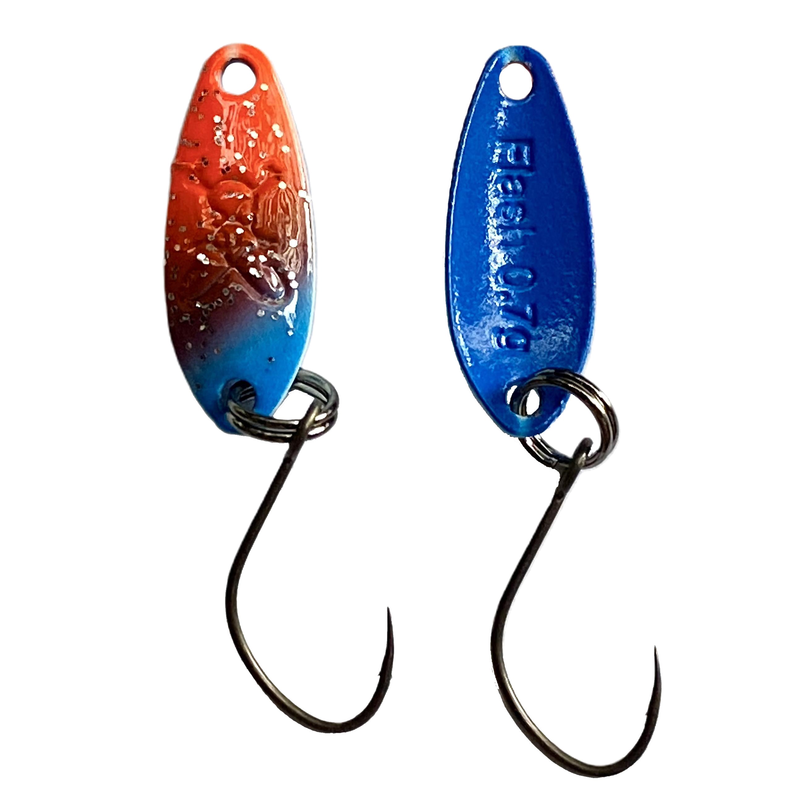 Forellenspoon Flash mit 0,7 Gramm, Farbe 21 (Glow in the dark)