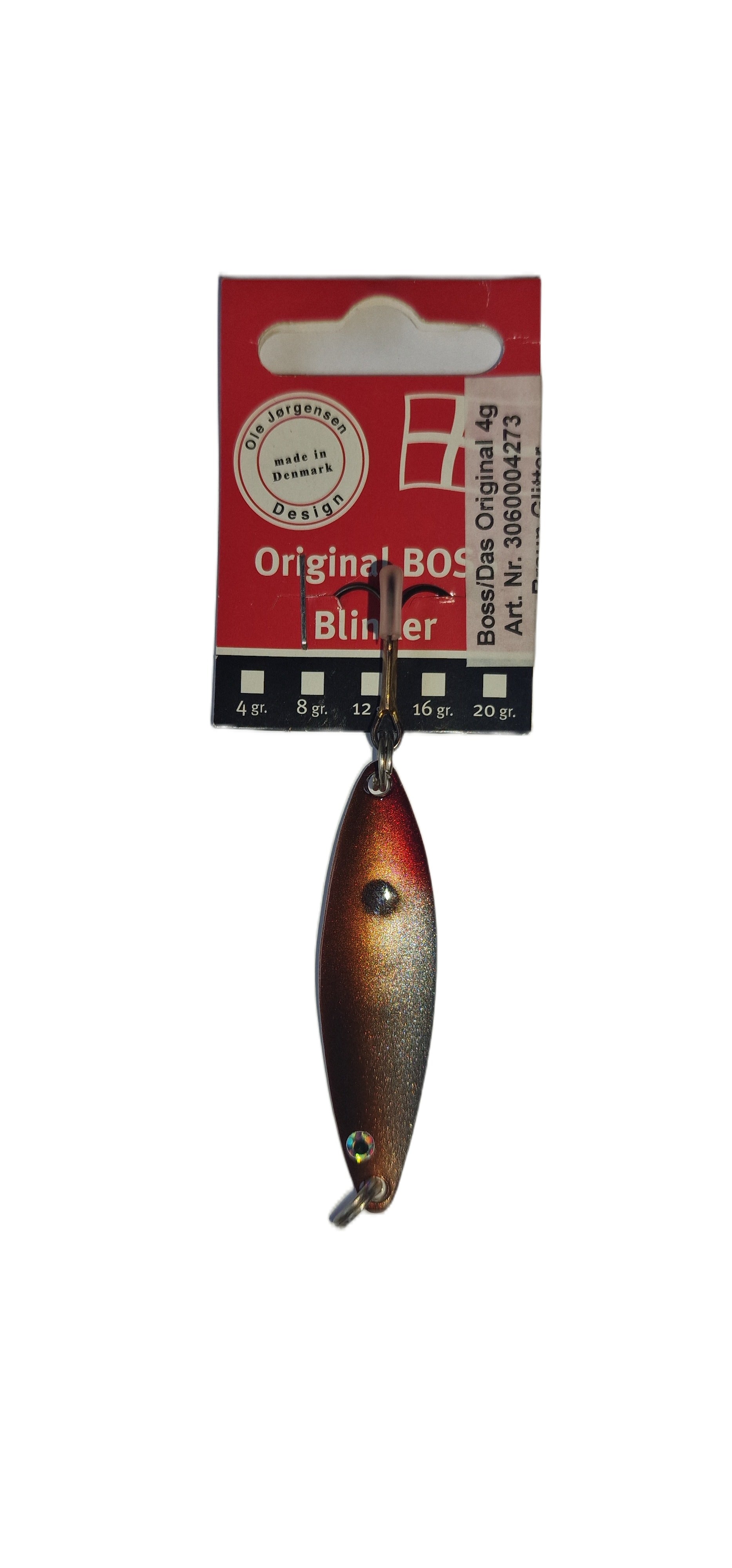 Original BOSS Blinker - Blau Glitter