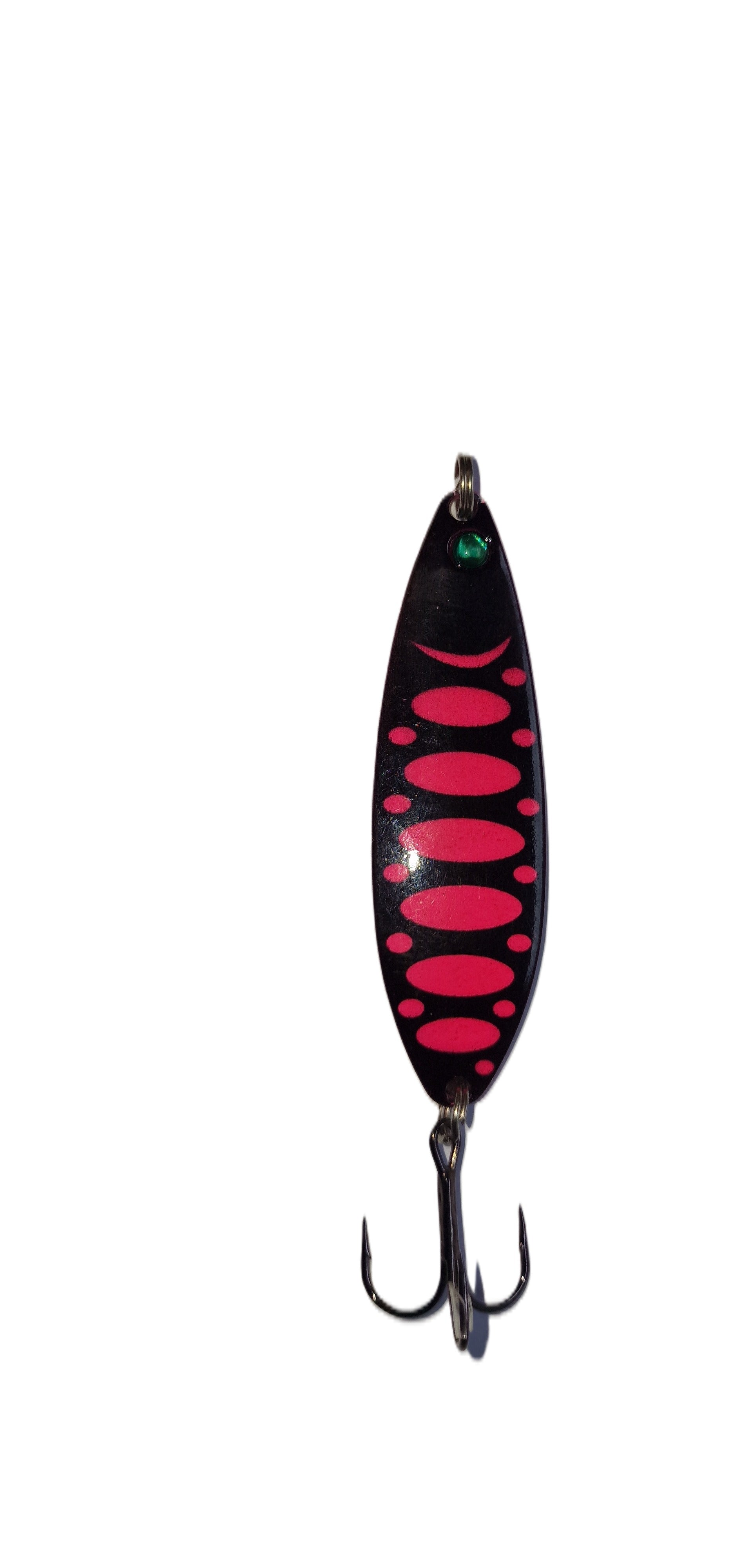 FLADEN FLUORESCENT FLUTTER - Schwarz japanrot 80 mm - 21 Gramm