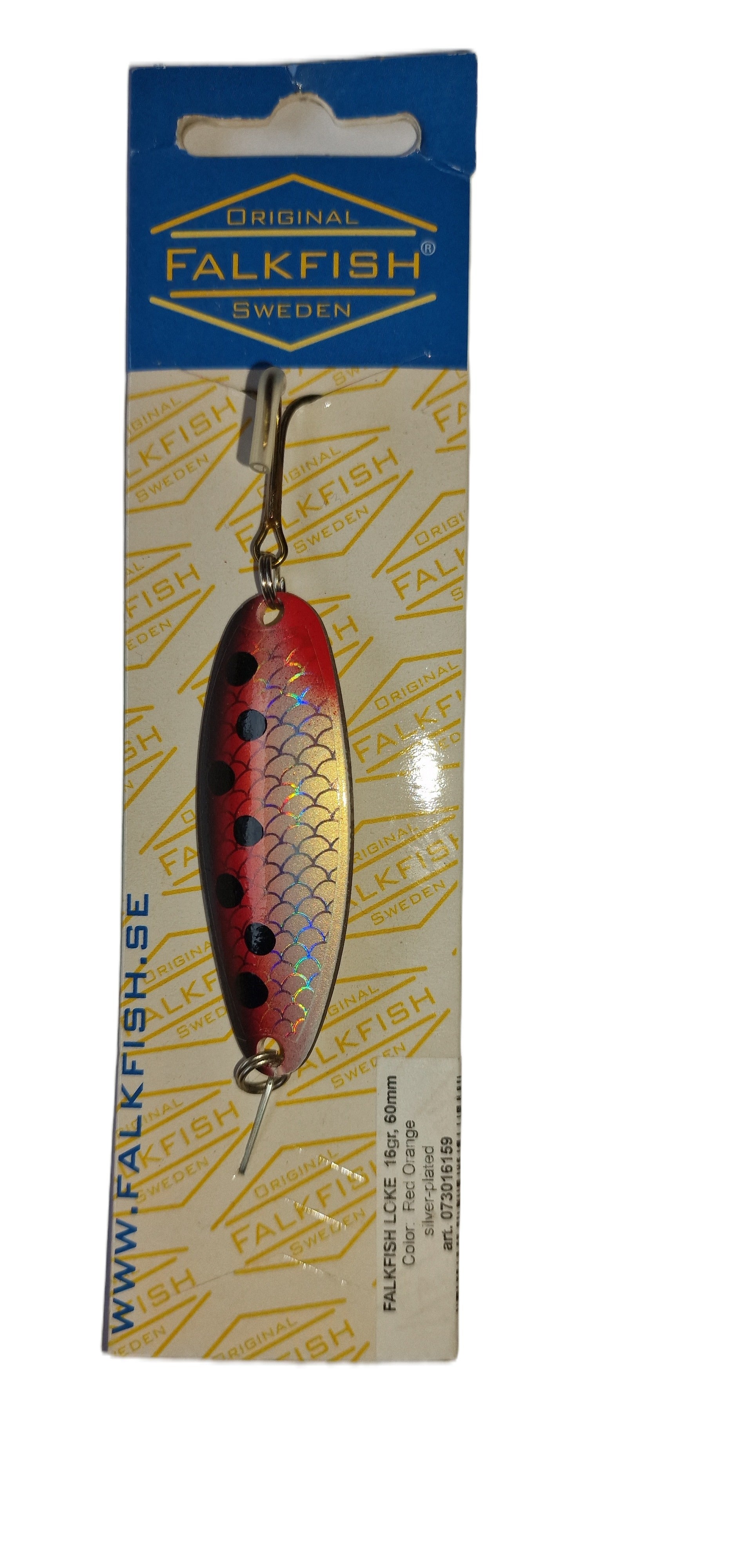 Falkfish Loke 16 Gramm - 60 mm in Red Orange