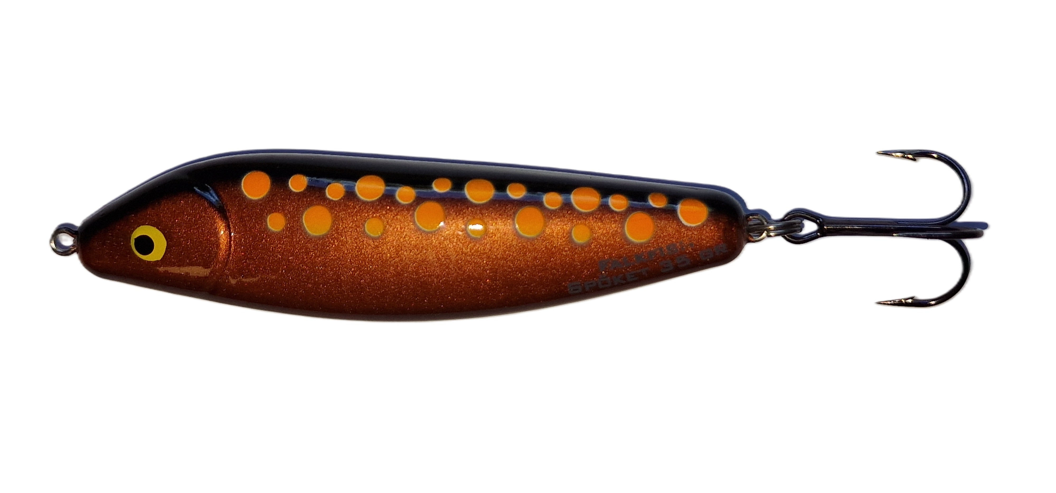 Falkfish Spökelt - Farbe 324 mit orangenen Punkten