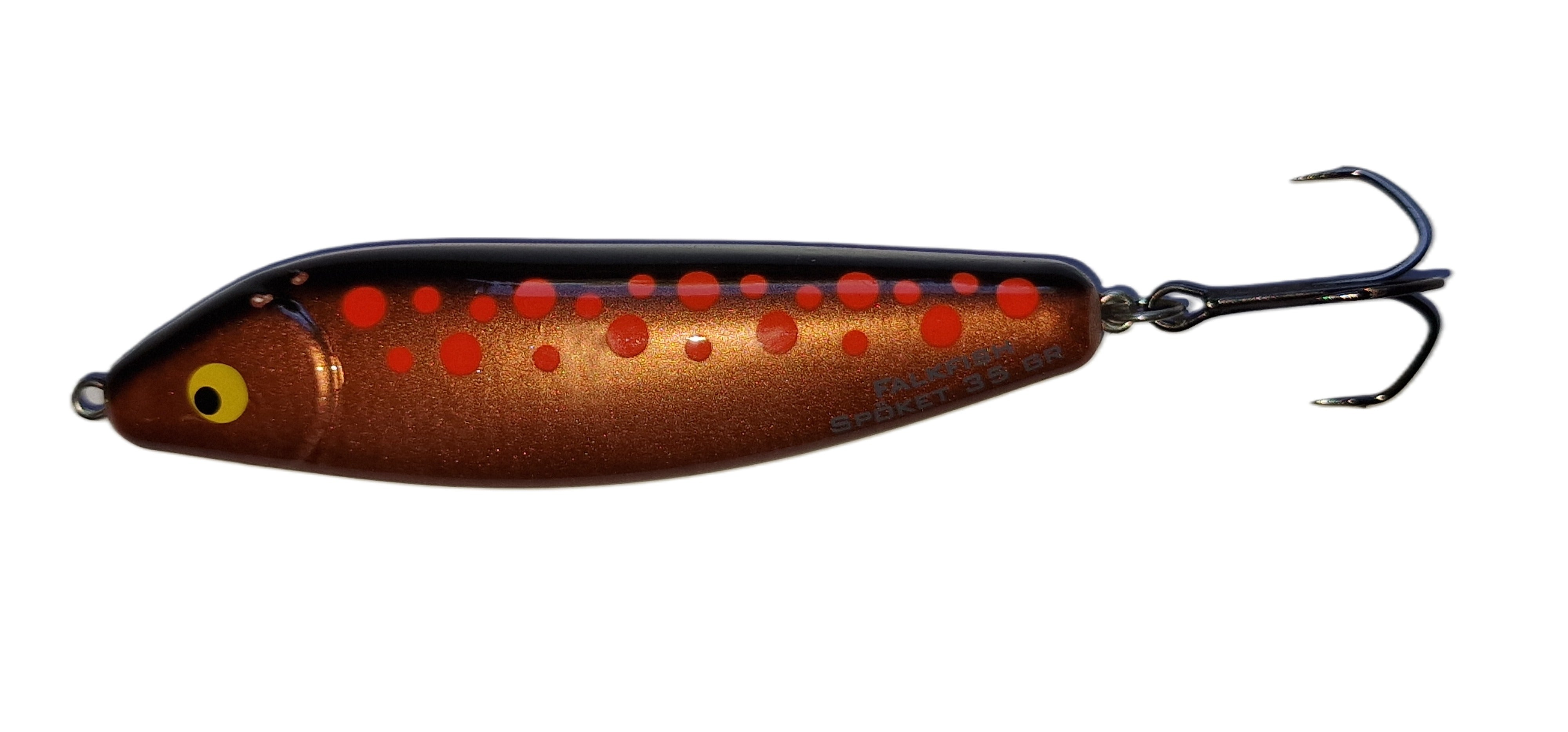 Falkfish Spökelt - Farbe 324 mit roten Punkten