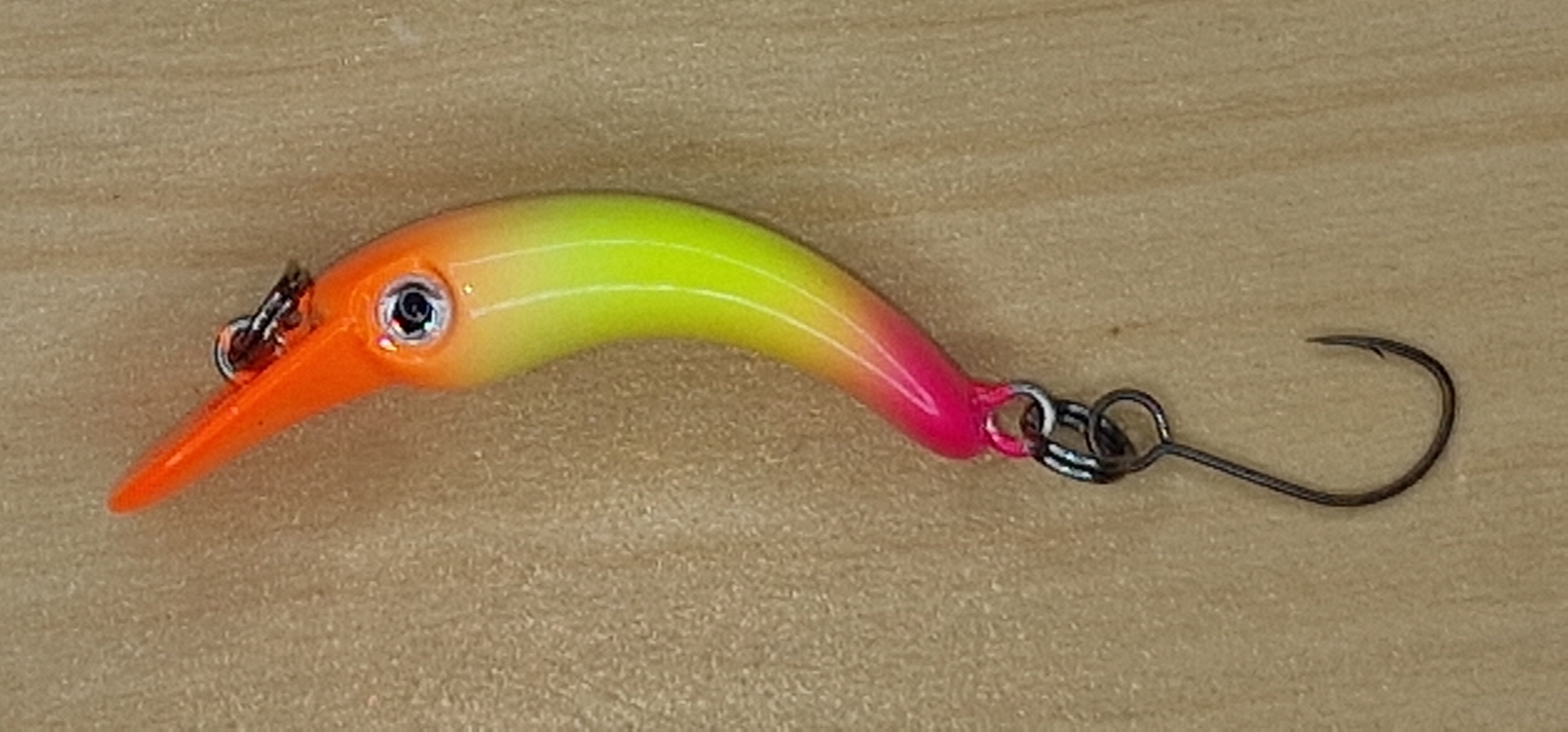 Troutty in orange gelb violett (1-20)
