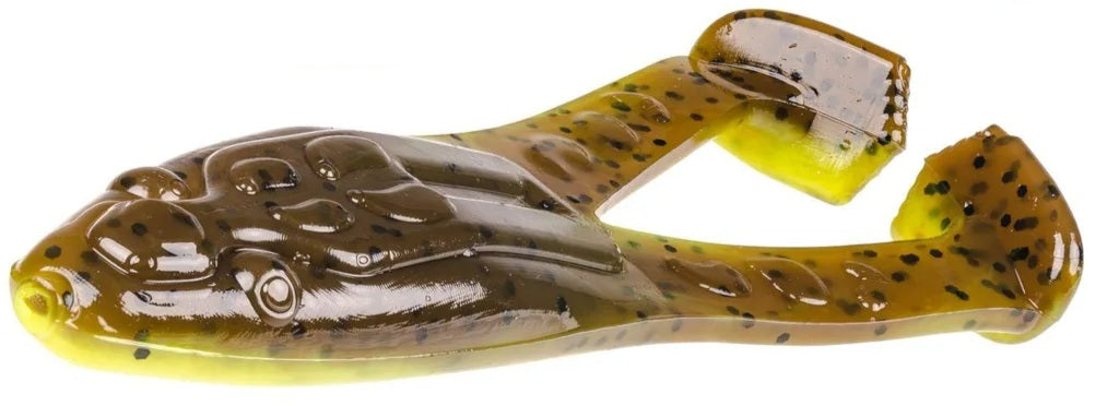 Strike King SUPER TOAD in Green Pumpkin Chartreuse Belly
