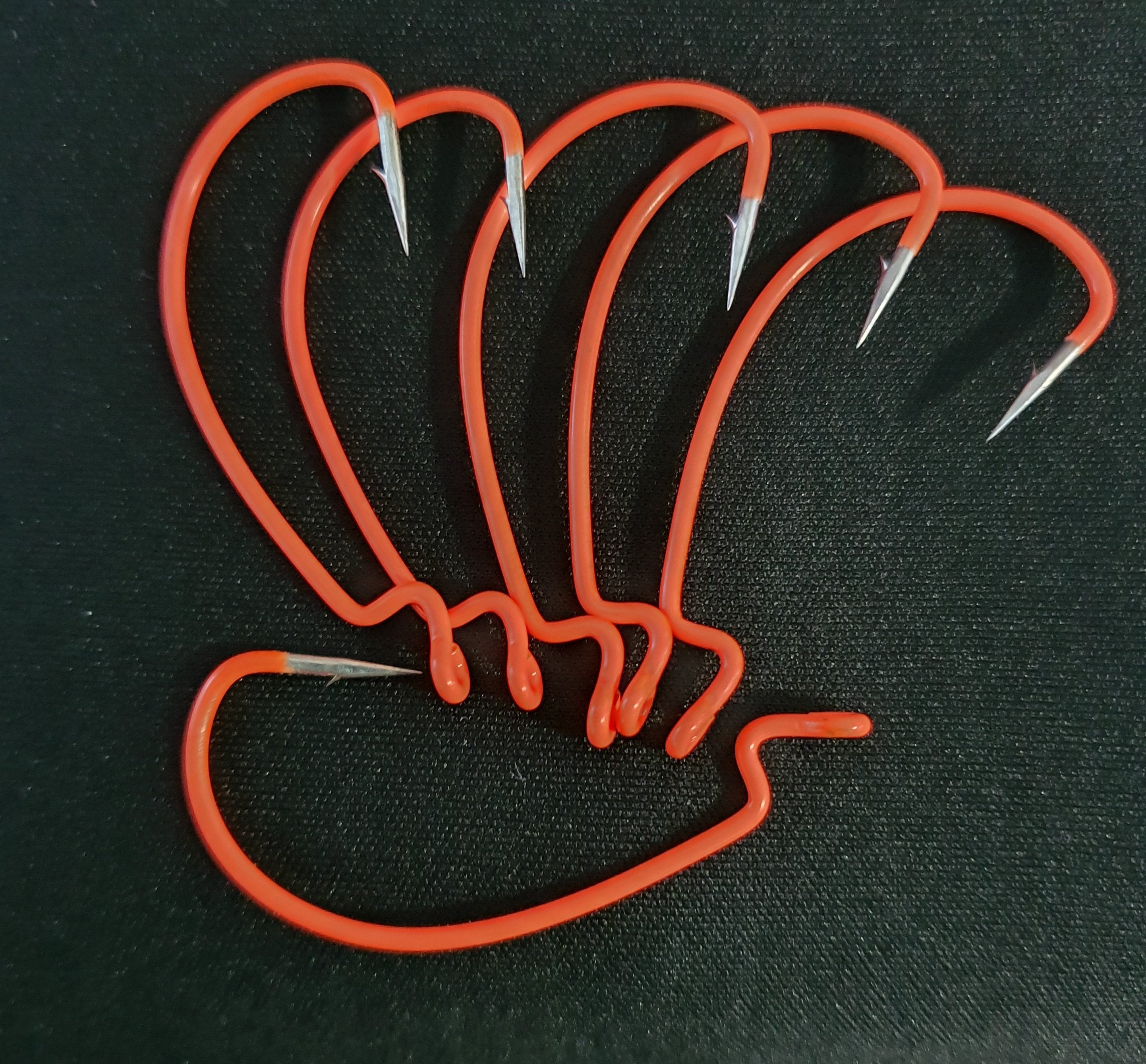 MBFishing-Spezial Offsethaken mit UV-Überzug